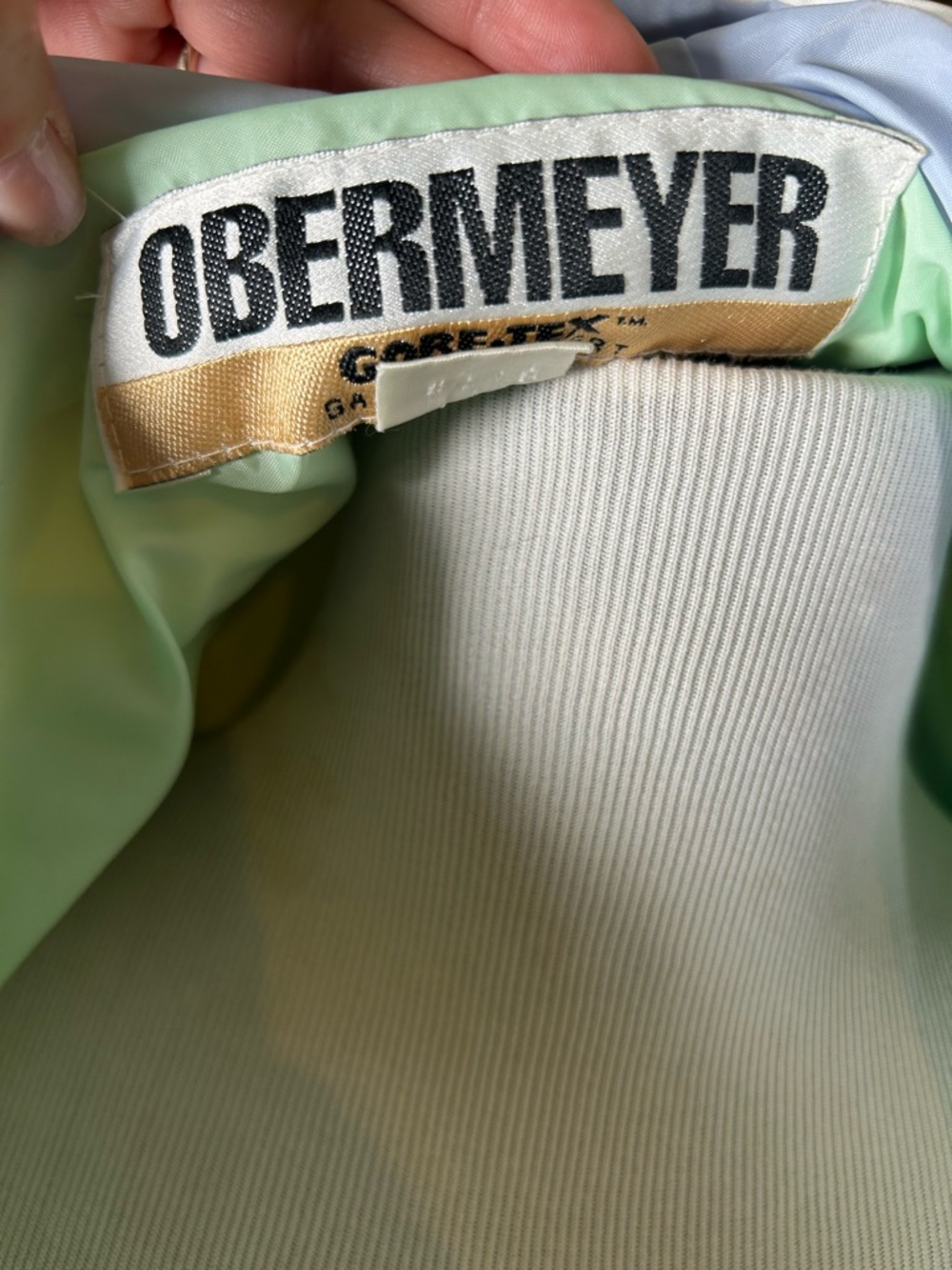 Authentic Vintage 90's Obermeyer Sport "Cutter"/"Splash" Color Block Anorack - Picture 7 of 12